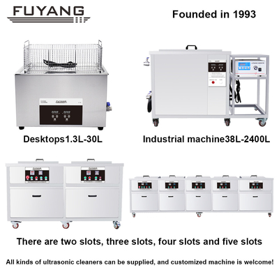 quality 61L 264L 560L 960L 2400L 40KHz Tam Aralık Paslanmaz Çelik Büyük Endüstriyel Ultrasonik Temizleyici factory