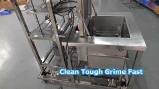 38L Paslanmaz Çelik Ultrasonik Temizlemeyi Tanıtın